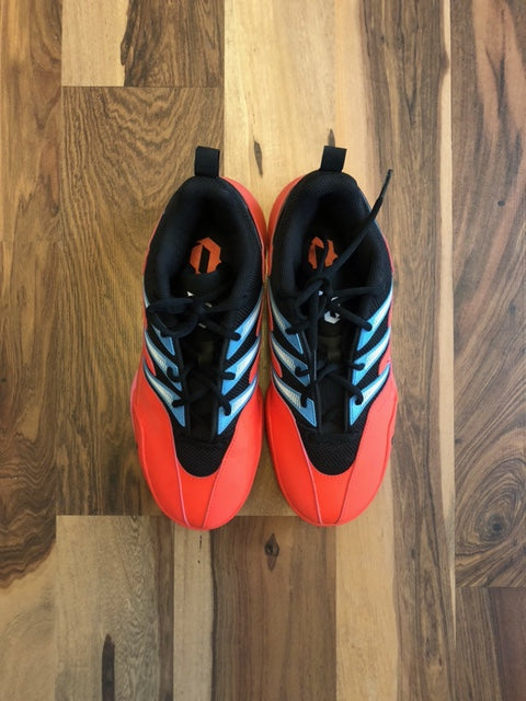 Adidas Dame Certified 3 Orange/Blue/Black - Size 7.5