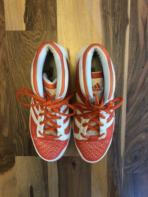 Adidas Pro Model Orange/White - Size 13