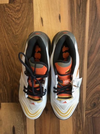 Adidas Gil Restomod White/Yellow/Orange - Size 11.5