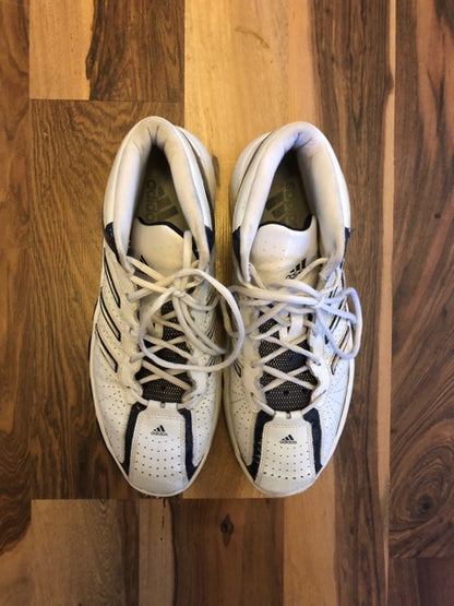 Adidas Pro White/Black - Size 12.5