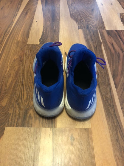 Adidas Andrew Wiggins Kansas Jayhawks Crazy Explosive Low Blue/White - Size 10