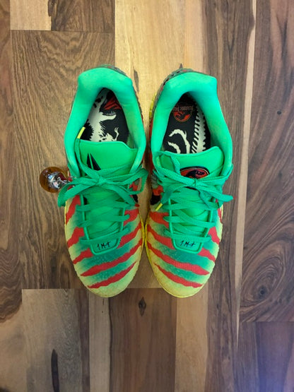 Nike JA 3 Jurassic Park Yellow, Red, Green - Size 11.5  Keychain included