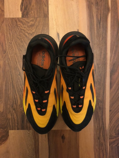 Adidas Ozelia Orange/Black - Size 10.5