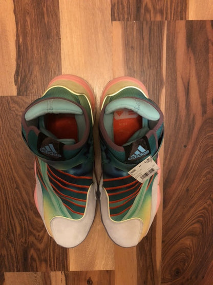 Adidas Pharrell Williams 0-60 White/Blue/Green/Pink - Size 12