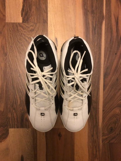 Adidas Pro Team White/Black - Size 12