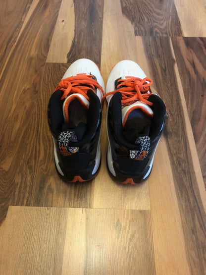 Peak White/Black/Orange - Size 9.5