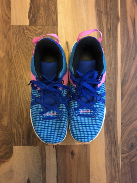 Nike Lebron Witness Blue/Pink/White - Size 11