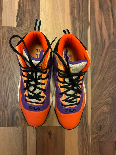 Fila Mashburn Orange White Purple - Size 12