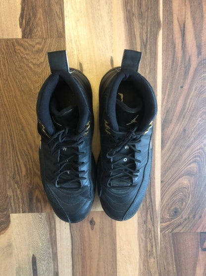 Jordan 12 Black/Gold - Size 12