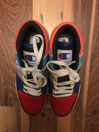 Champion 3 on 3 Red/White/Blue - Size 10.5