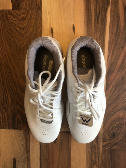 Reebok White/Gray - Size 11
