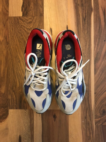 Puma RS-X White/Blue/Red - Size 11