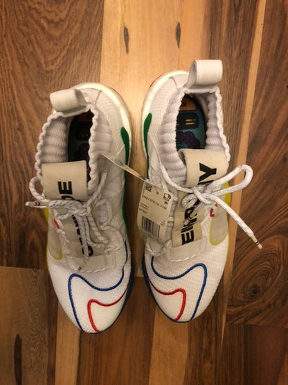 Adidas Pharrell Williams Crazy BYW White/Yellow/Blue/Green - Size 11.5