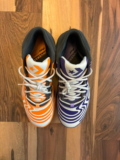 Converse All Star BB Shift Purple Orange White - Size 10