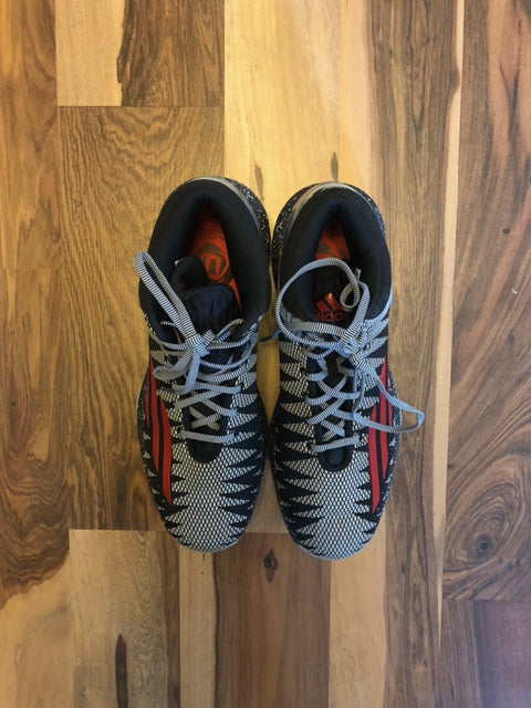 Adidas Crazy Light Boost Gray/Red/Black - Size 12