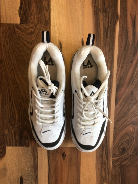 LA Gear White/Black - Size 11