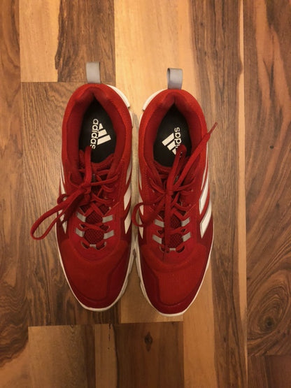 Adidas Trainers Red/White - Size 13