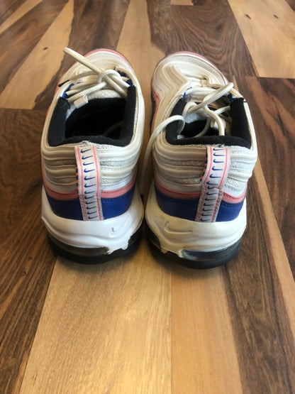 Nike Air Max 97 White/Blue/Red - Size 12
