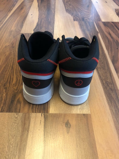 Adidas Post Move Black/Red/Gray - Size 6.5