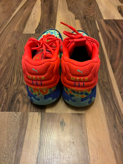 Puma Melo 03 Gutter Cat Blue, Orange, Yellow - Size 11