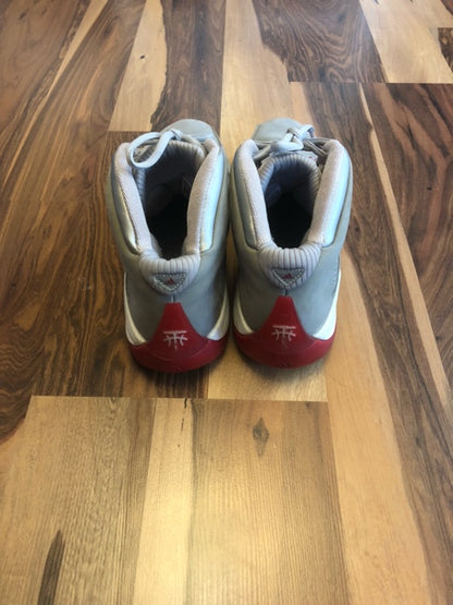 Adidas T Mac Gray/Red/White - Size 12