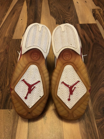 Jordan - White/Red  - Size 11.5