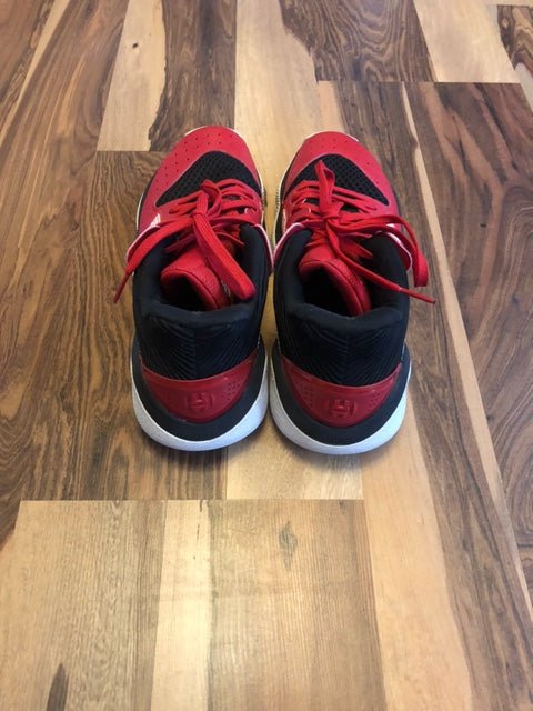 Adidas James Harden Step Back Red/White/Black - Size 12