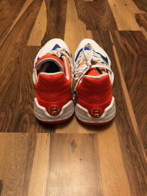 Adidas Harden 4 - Orange/White/Blue - Size 12