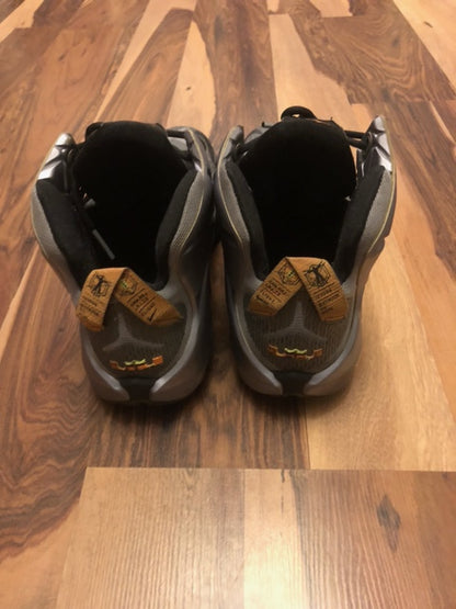 Nike Lebron 12 Gray/Yellow - Size 12