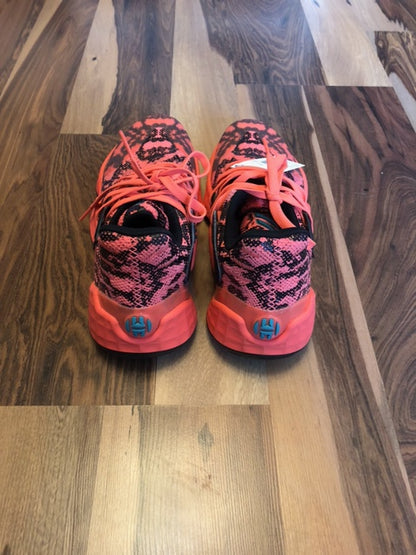 Adidas James Harden 4 Coral/Orange/Black - Size 10.5