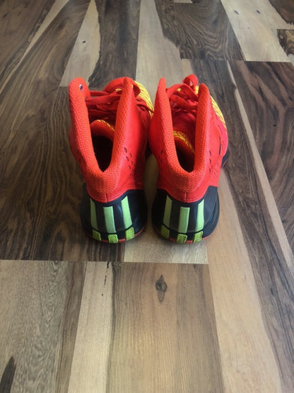 Adidas Derrick Rose Orange/Yellow - Size 11