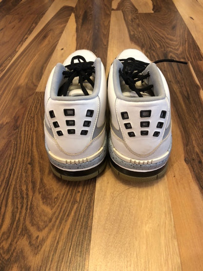 Jordan 1 Flight - White/Gray/Black - Size 10.5