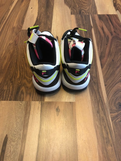 Fila Jerry Stackhouse Spaghetti White/Pink/Yellow - Size 9W