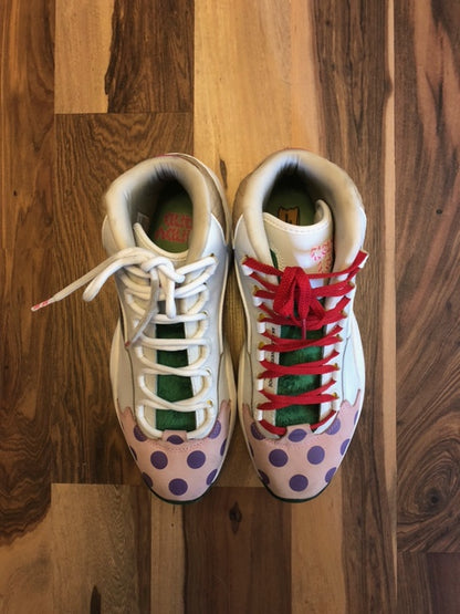 Reebok Allen Iverson "Question Candyland" White/Pink/Green - Size 12