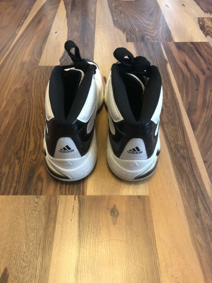 Adidas Pro White/Black - Size 10.5