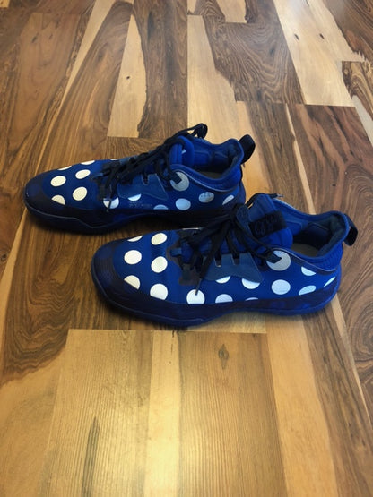 Adidas James Harden 5 Blue/White Polka Dot - Size 11