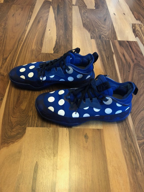 Adidas James Harden 5 Blue/White Polka Dot - Size 11