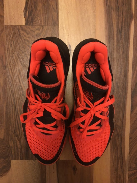 Adidas Donovan Mitchell 1 Orange/Black - Size 11.5