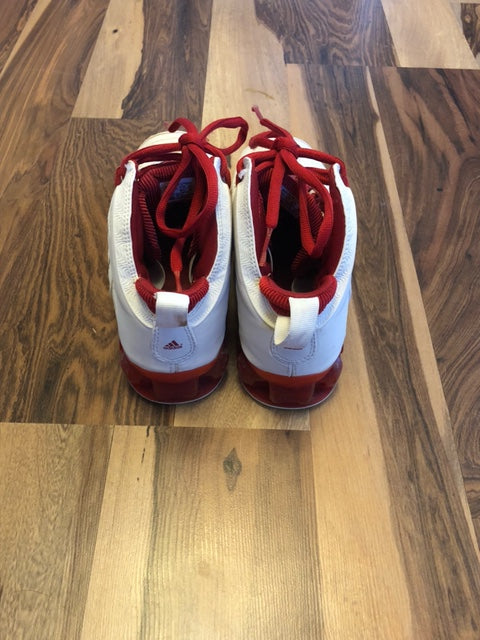 Adidas Pro Red/White - Size 7.5