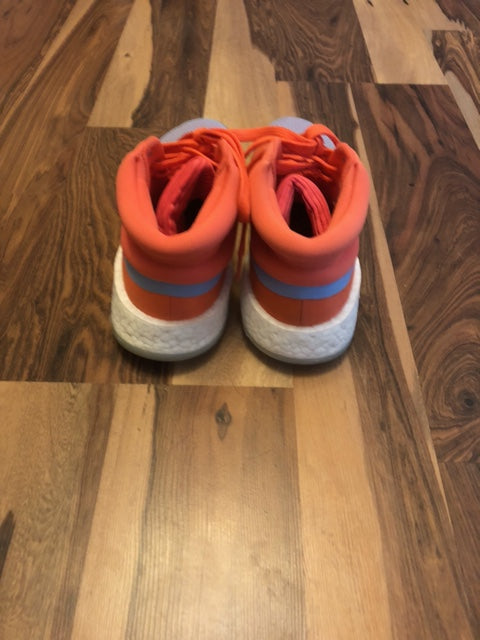 Adidas Marquee Boost White/Orange/Gray - Size 11