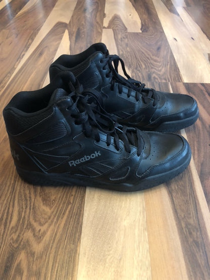 Reebok High Tops - Black - Size 12
