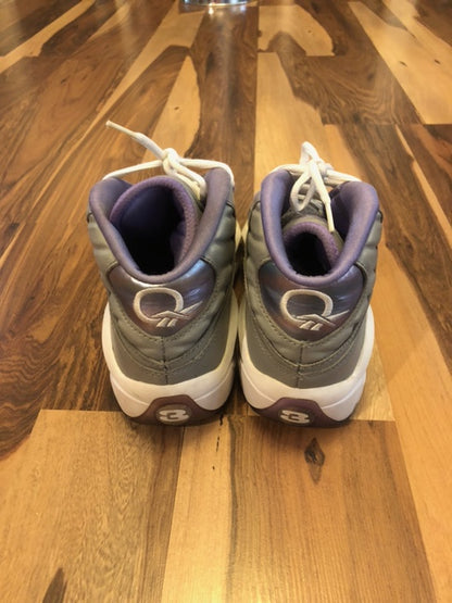 Reebok Allen Iverson - Gray/Purple - Size 7
