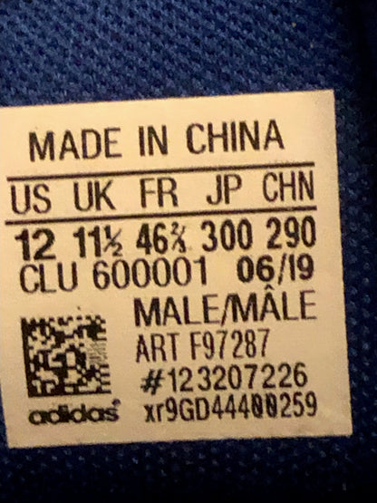 Adidas Pro Bounce Low Blue/White - Size 12