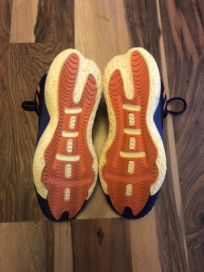 Adidas Dame 8 Purple/Yellow/Orange - Size 8.5