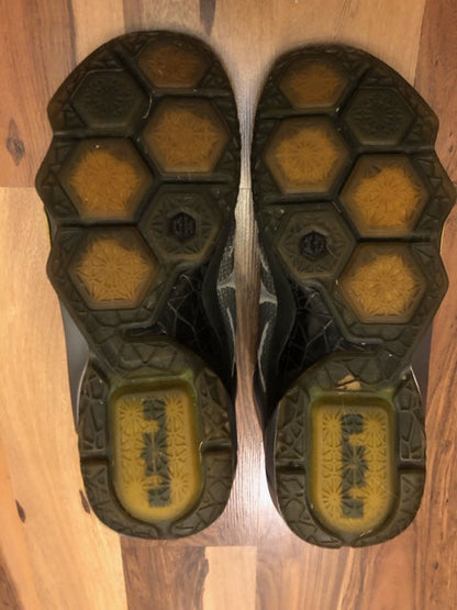Nike Lebron 12 Gray/Yellow - Size 12