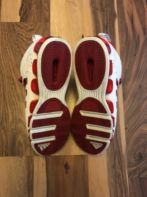 Adidas Pro Red/White - Size 7.5