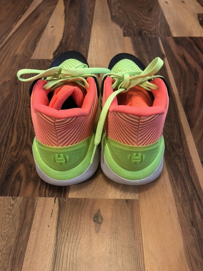 Adidas James Harden Step Back - Green/Black/Orange - Size 9