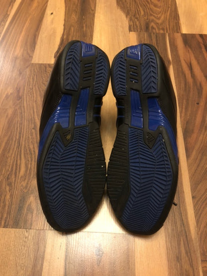 Adidas T Mac - Black/Blue - Size 9.5