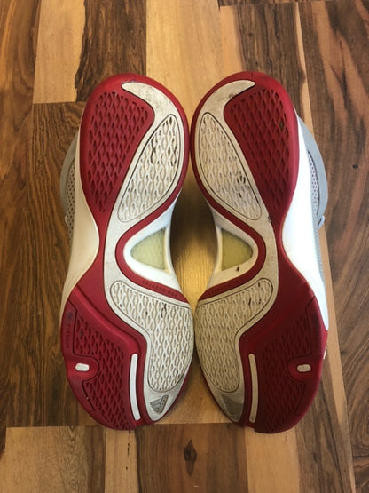 Adidas T Mac Gray/Red/White - Size 12