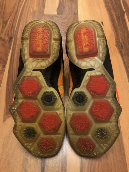 Nike Lebron 12 Orange/Black - Size 11.5